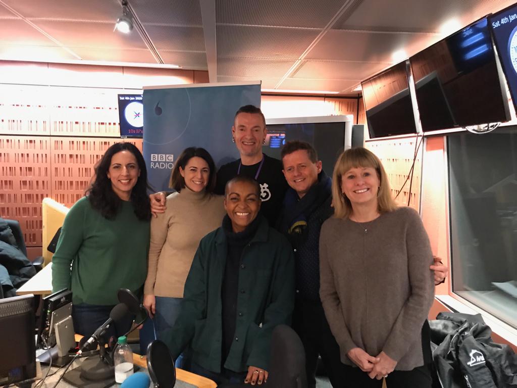 adjoa andoh interviewed on BBCs Saturday Live